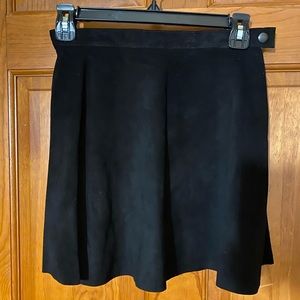 Black Leather Skirt
